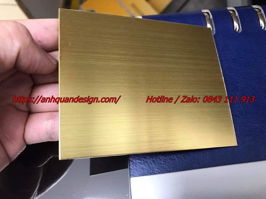 Gia công Inox vàng gương, vàng xước, bạc xước, ...tại TPHCM và Bình Dương