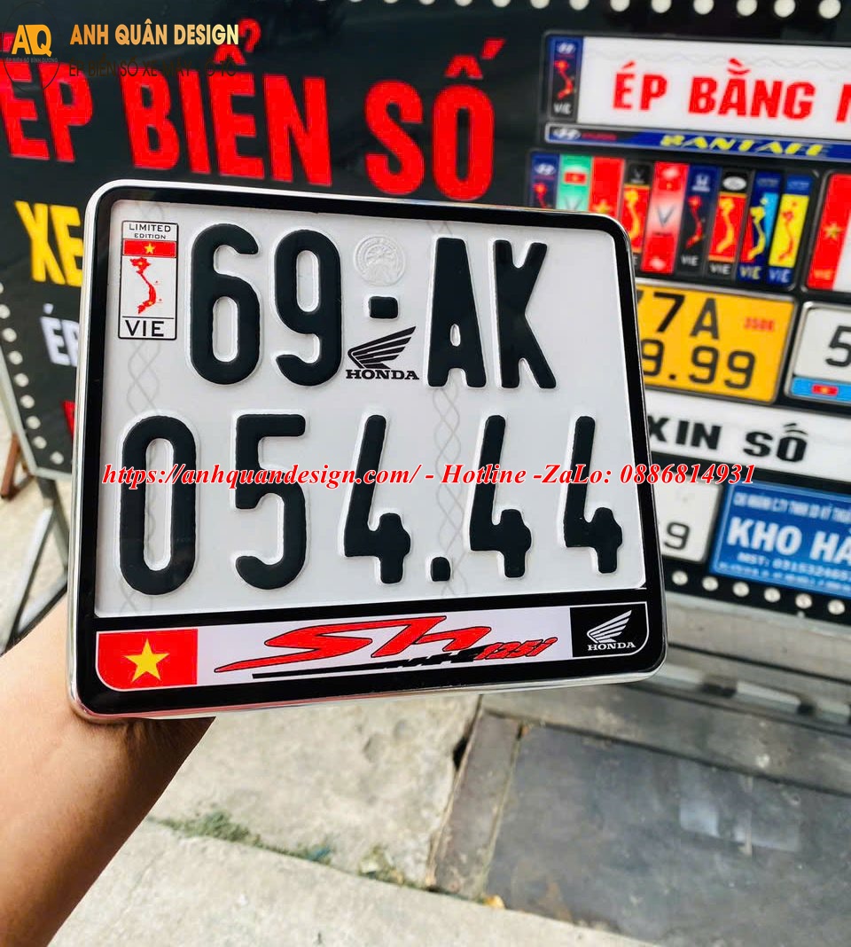 Khung Biển Số xe máy