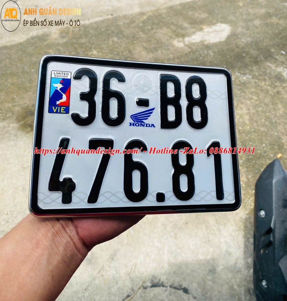Khung Biển Số xe máy