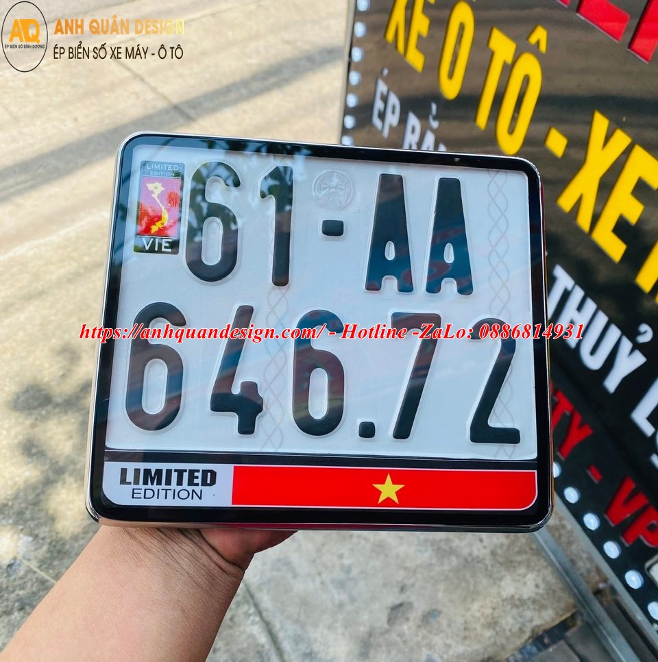 Khung Biển Số xe máy