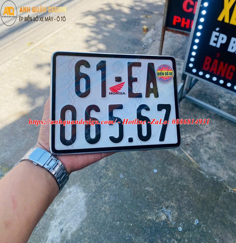 Khung Biển Số xe máy