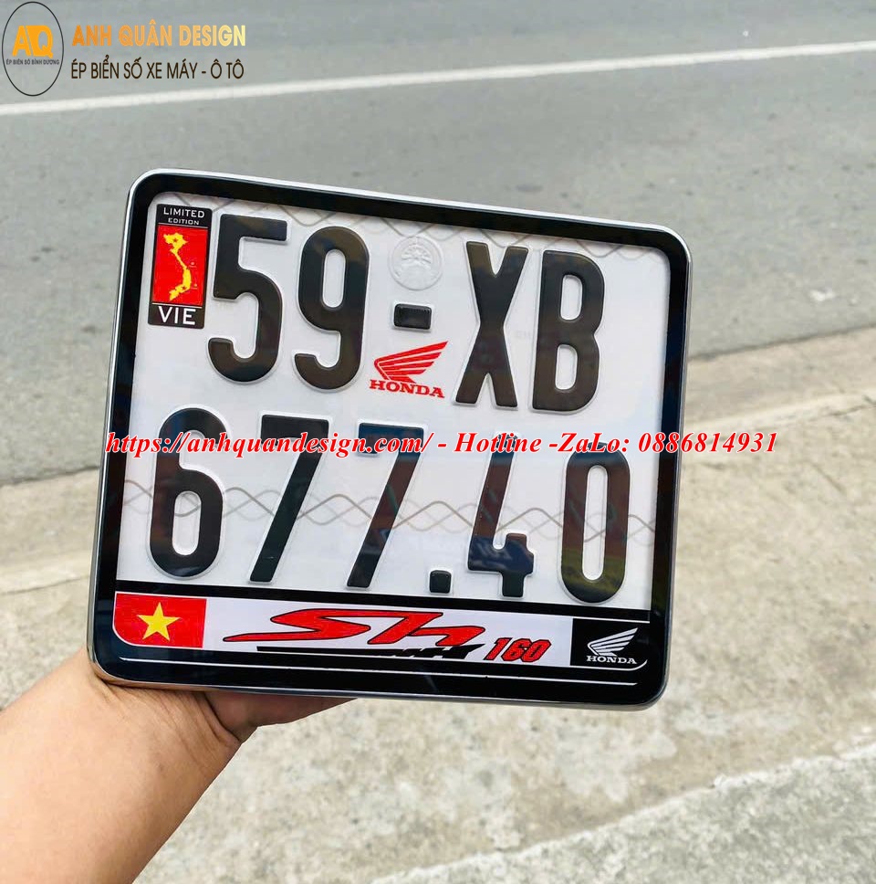 Khung Biển Số xe máy